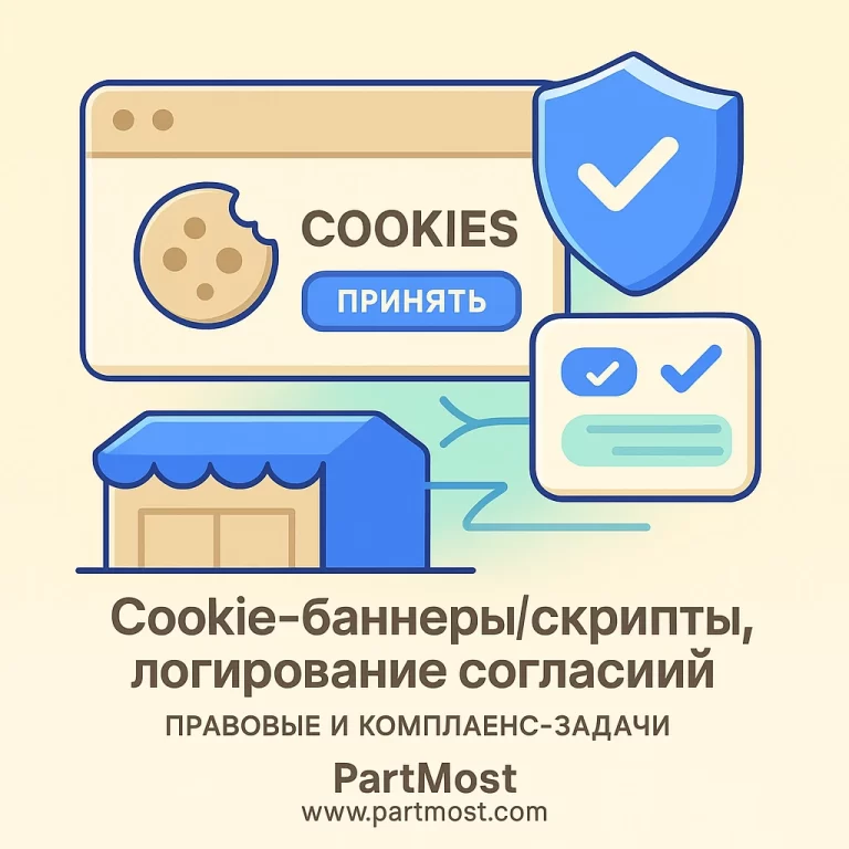 Cookie-баннеры/скрипты, логирование согласий