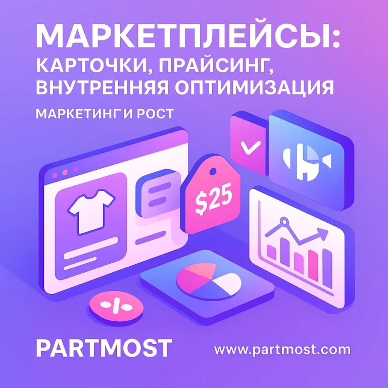 Маркетплейсы: карточки, прайсинг, внутренняя оптимизация, отчётность