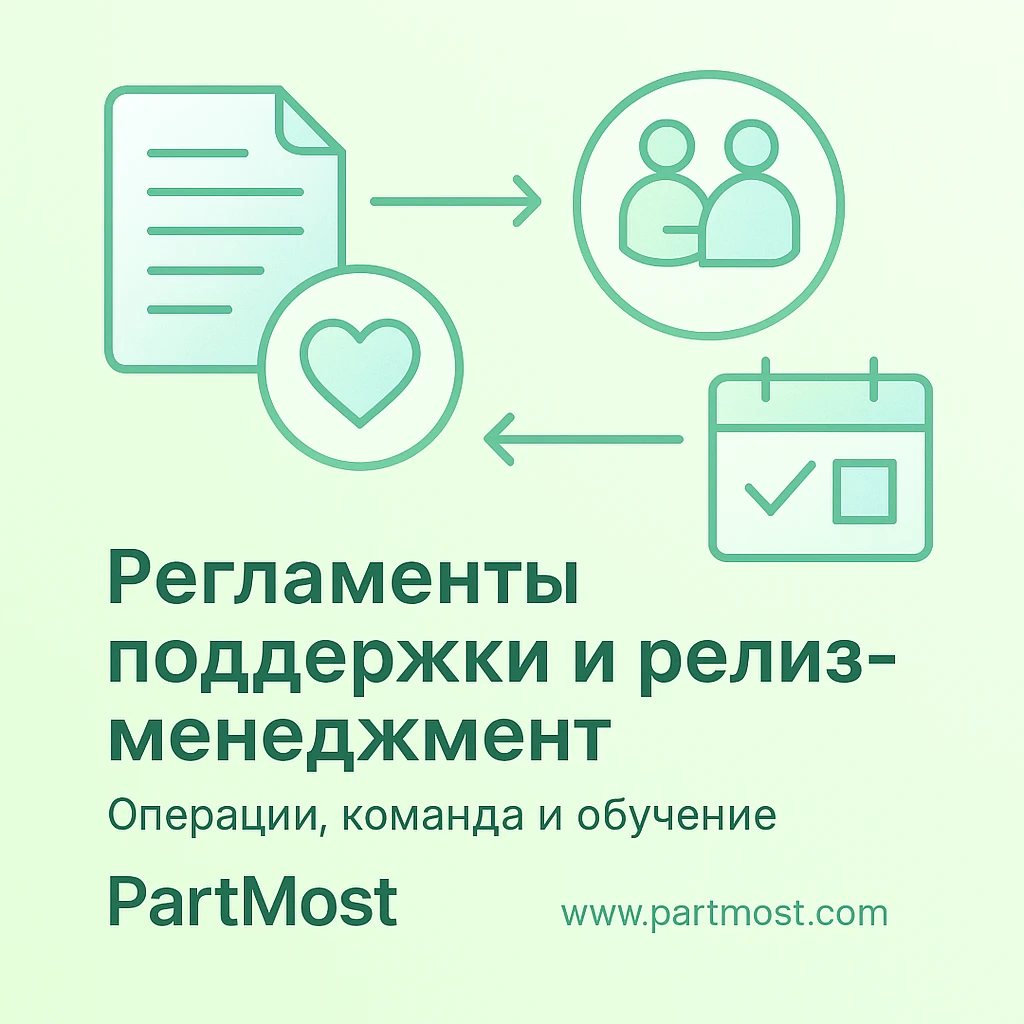 Регламенты поддержки и релиз-менеджмент