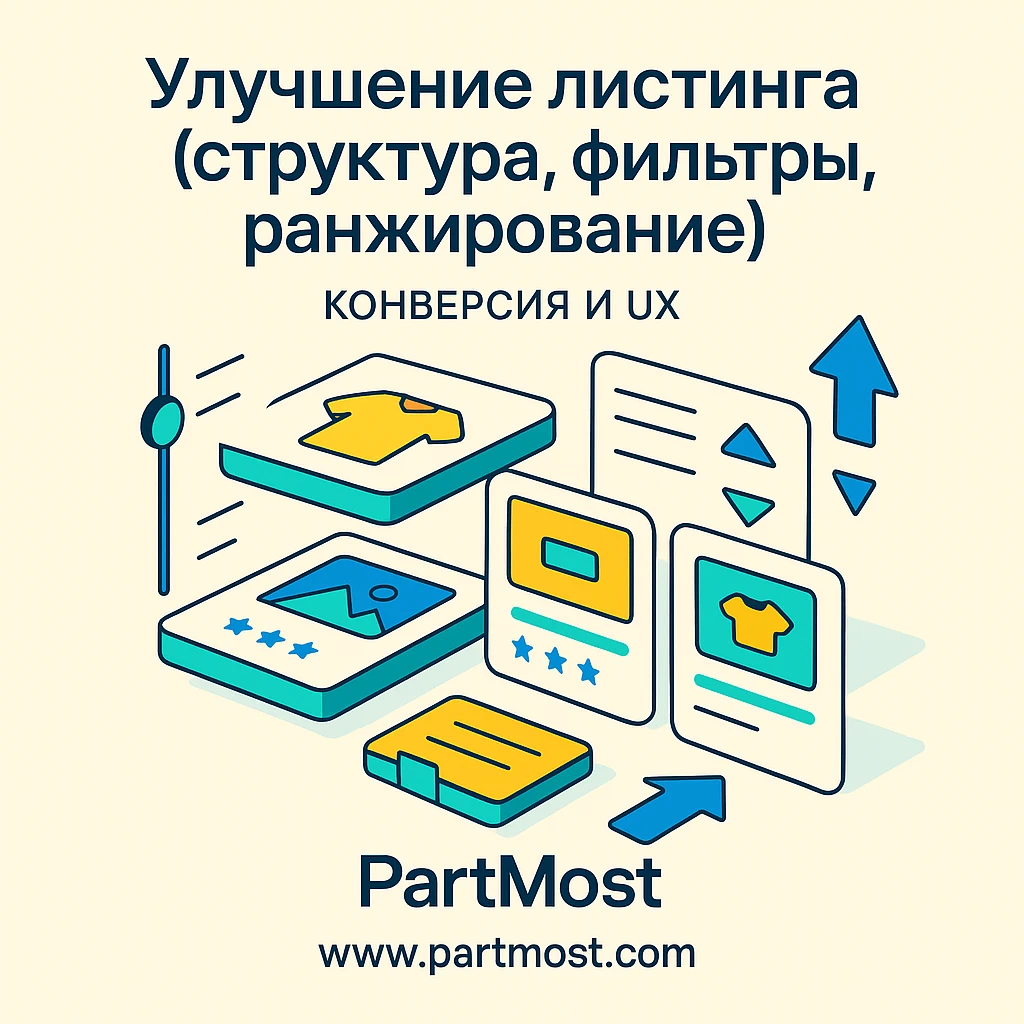 Улучшение листинга (структура, фильтры, ранжирование)