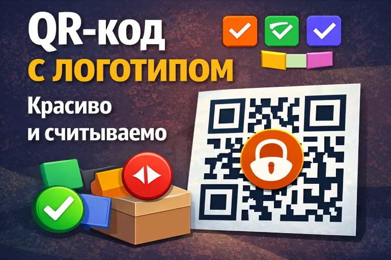 QR-код с логотипом: как сделать красиво и чтобы он считывался