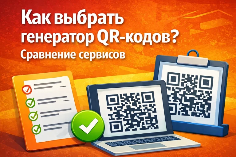 Как выбрать генератор QR-кодов: 7 критериев, на которые смотрят не все